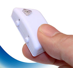 D'Agilite RF Remote control for the USB Rechargeable BTE Hearing Amplifier, set of one